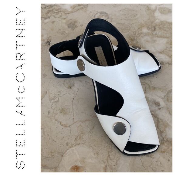 Stella McCartney Shoes - Stella McCartney Leather Sandals Made in Italy